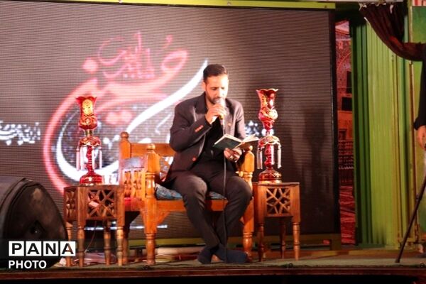 مراسم عزاداری شب سوم محرم در شهرک شیرودی اسلامشهر