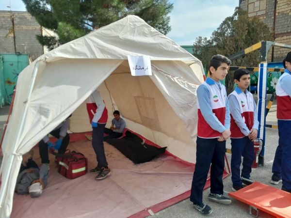 مانور زلزله، نغمه‌ای برای تاب آوری در دل زمین لرزه 