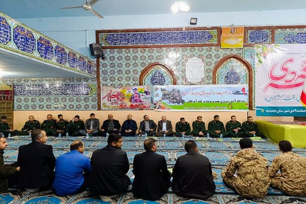 بزرگداشت حماسه ۹ دی در شهرستان حمیدیه