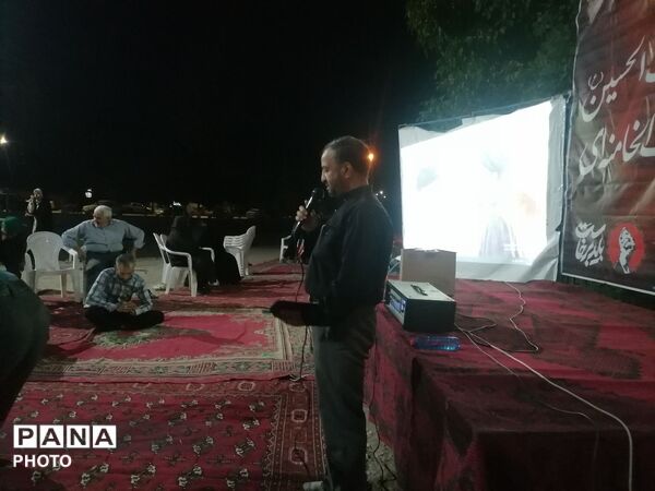 نماز جماعت همراه با اجتماعات شبانه در حسینیه شهدای شهر بار نیشابور 