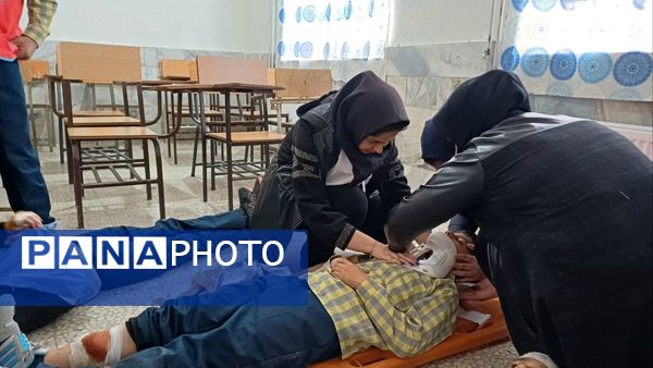 بیست و ششمین مانور زلزله در کمیجان