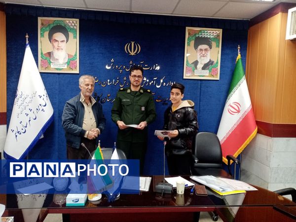 جلسه کمیته پشتیبانی بسیج دانش آموزی حوزه امام جعفر صادق علیه السلام