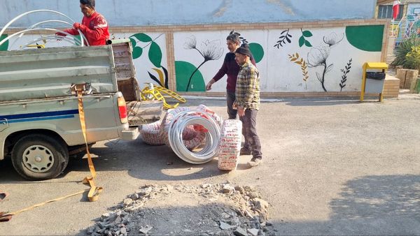 پروژه شوفاژ کشی و تعمیر موتور خانه هنرستان کیمیا