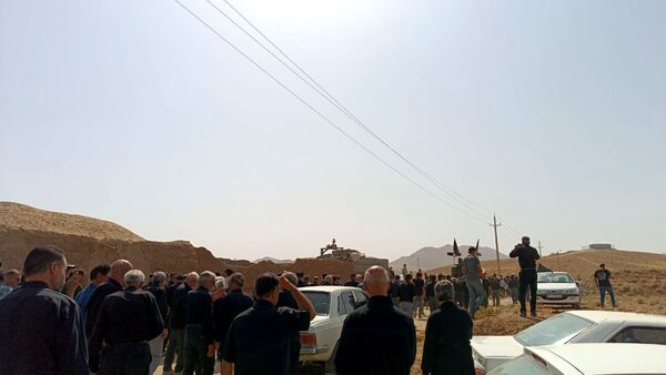 عزاداری مردم روستای جلماجرد در تاسوعای حسینی