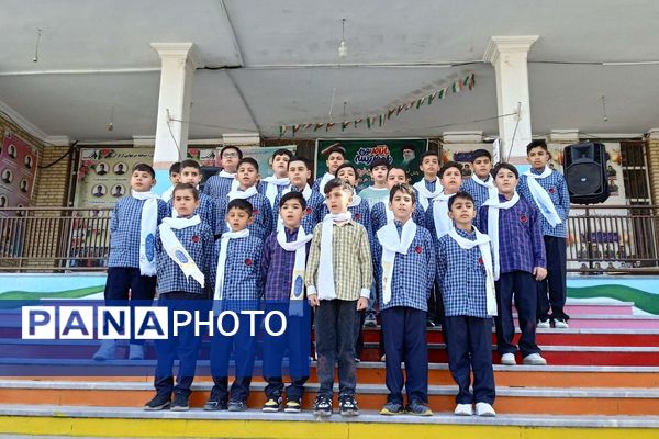 جشن شکوفه ها در مدارس شهرستان قدس، آغاز طلایی و شیرین  سال تحصیلی