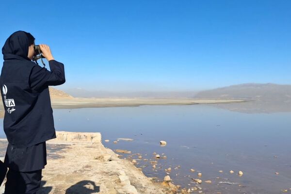 تالاب مهارلو میزبان نسل آینده حافظان زمین
