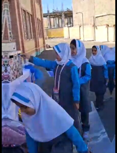 جشن عاطفه‌ها در مدارس چاراویماق