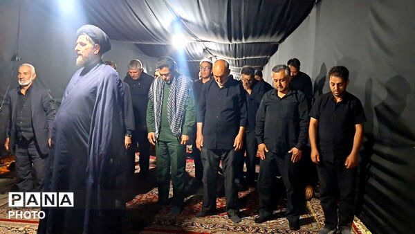 موکب مرکزی شهرستان چهارباغ برای اسکان و پذیرایی از زائران تشییع رهبر شهید 