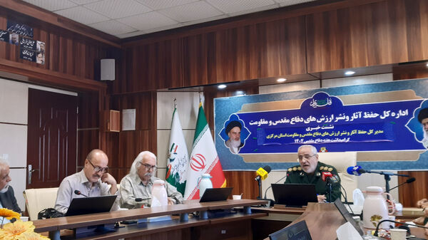 تبیین برنامه‌های هفته دفاع مقدس در نشست خبری مدیرکل حفظ آثار و نشر ارزش‌های دفاع مقدس