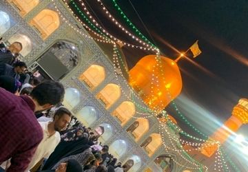  دانش‌آموزان دبیرستان بنت‌الهدی گهرو در مشهد مقدس