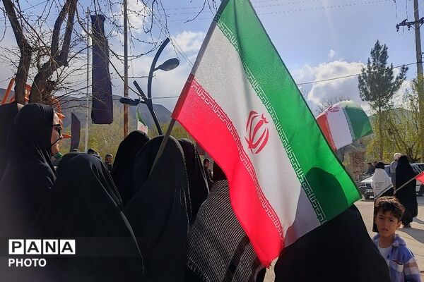 مراسم راهپیمایی اربعین شهادت قائد امت در شهر بار نیشابور-۱