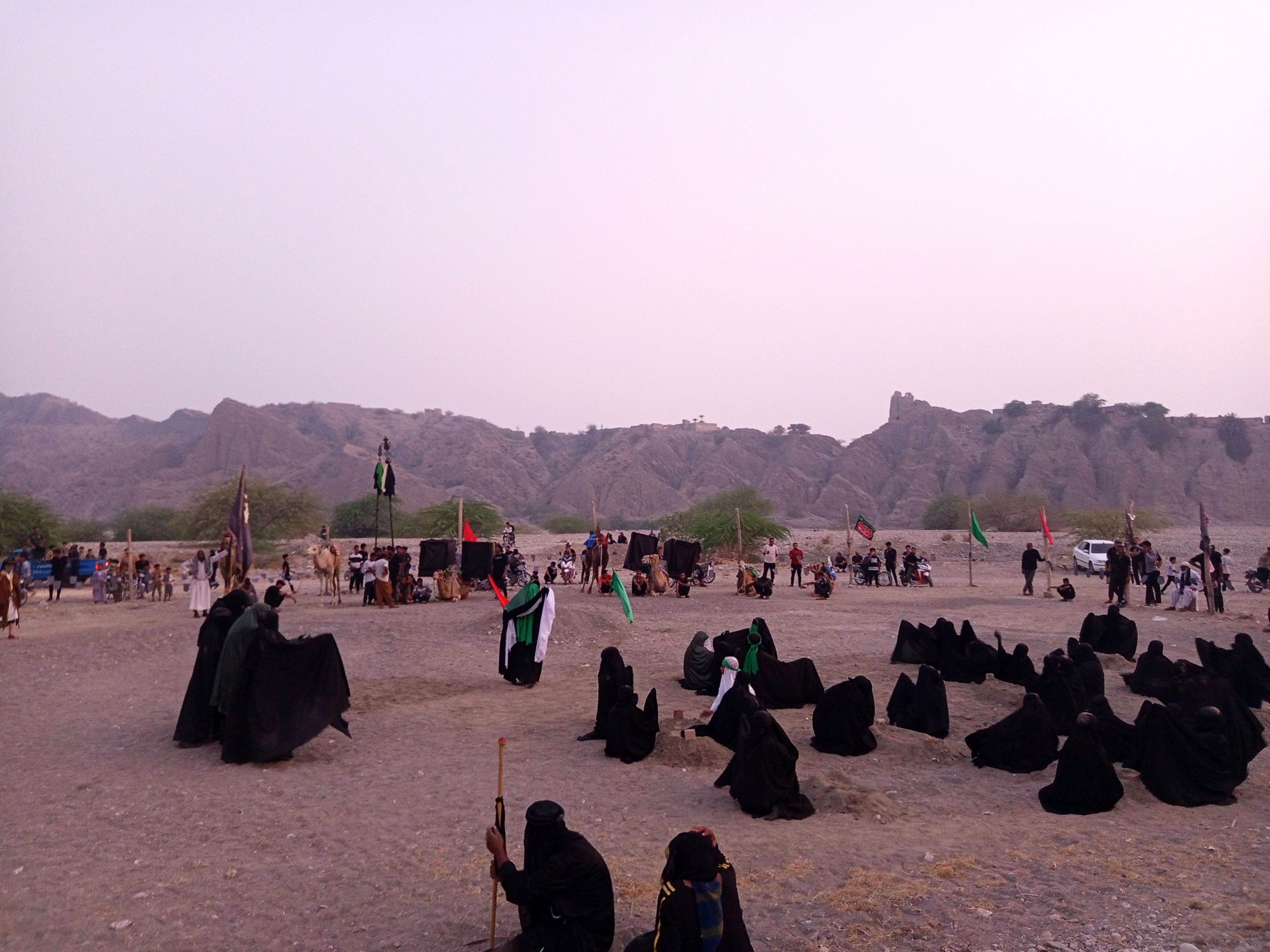 میناب میزبان آیین معنوی «حرکت نمادین کاروان اهل بیت از شام تا کربلا»