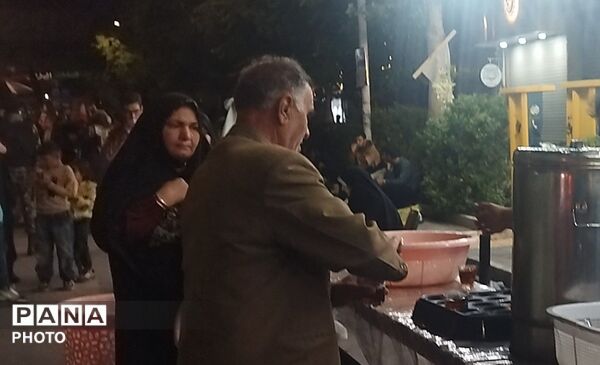 گذری بر موکب مردمی شهید صدر زاده در چهل و دومین شب از اجتماعات مردمی نیشابور 