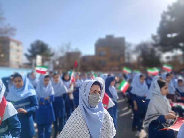 جشن نیمه شعبان در مدرسه دخترانه بنت الهدی صدر۲ 