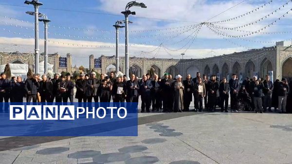 تشییع جانباز شهید دکتر موسی میرشکار در مشهد