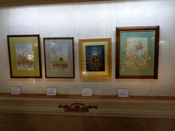 اردوی زیارتی و سیاحتی دارالقرآن سلسه الذهب در موزه حرم امام رضا (ع)