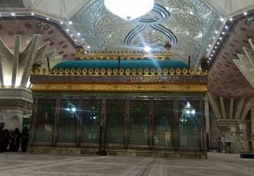 آیین تجدید میثاق با آرمان‌های امام خمینی(ره) در حرم مطهر