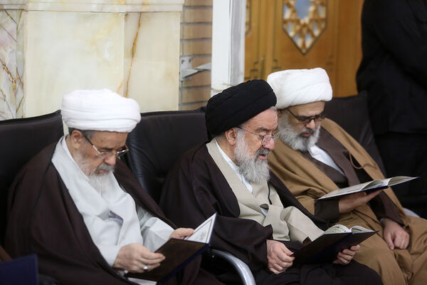 مراسم بزرگداشت شهدای اغتشاشات دیماه در قم