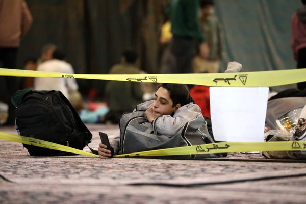 مراسم اعتکاف دانش آموزی در مسجد اعظم و مصلای قدس قم