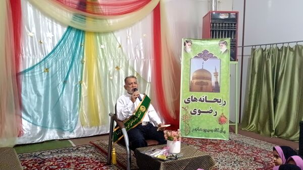 جشن ولادت امام رضا(ع) در مسجد ابوالفضل شهر حبیب آباد 