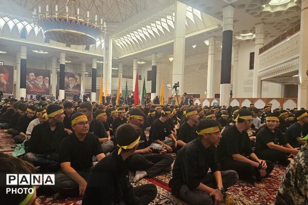 نوجوانان عاشورایی در حرم شاهچراغ(ع) - 3