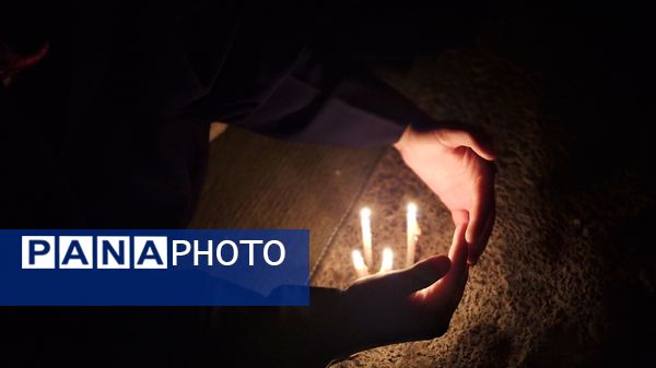 مراسم شام غریبان در شهرستان لنده