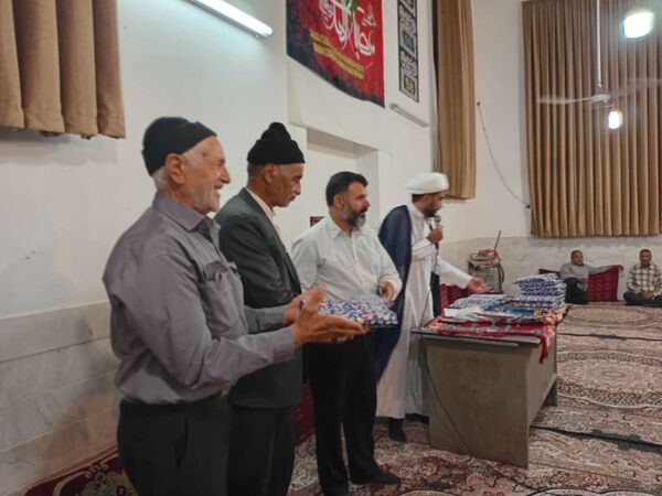 تقدیر از دانش‌آموزان فعال روستای نقاب