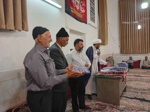 تقدیر از دانش‌آموزان فعال روستای نقاب