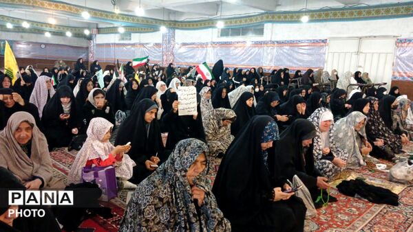 طنین دلنشین دعای مردم غیور فارسان 