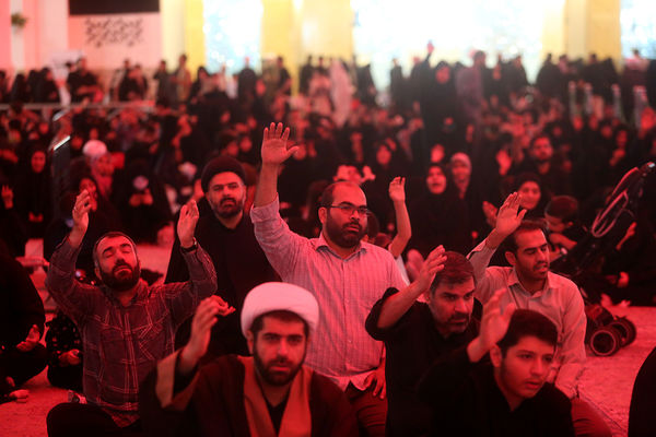 عزاداری شهادت دختر سه ساله امام حسین(ع) در قم