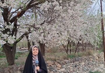 میزبانی روستای وشنوه قم از گردشگران سیزده بدر