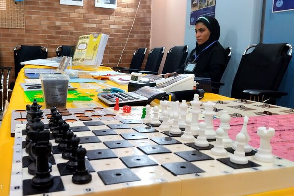 نمایشگاه توانمندی‌های نابینایان در موسسه توانگران کارآفرین شیراز
