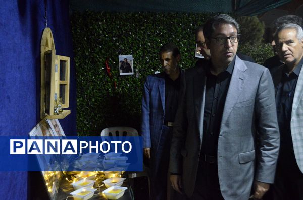 مراسم شب‌دهم محرم در هیئت فرهنگیان  نیشابور