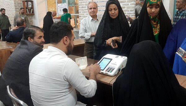 دقایق پایانی انتخابات ریاست‌جمهوری در شهرستان نیشابور 