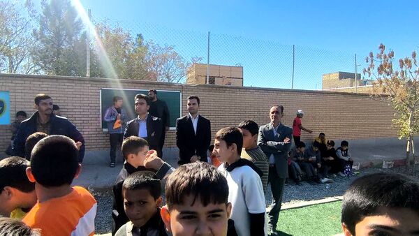 اردوی درون مدرسه ای روز دانش آموز در دبستان شهید پسندیده فدافن 