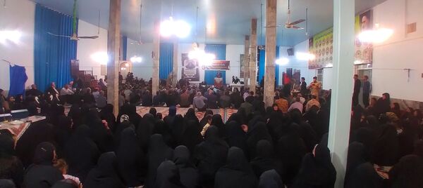 وداع با پیکر جانباز شهید حاج منوچهر بخشنده