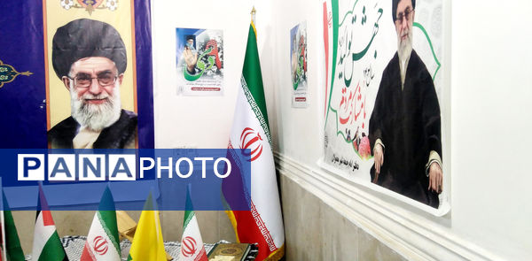 لرستان، نقاشی ایمان و بصیرت در روز 9 دی