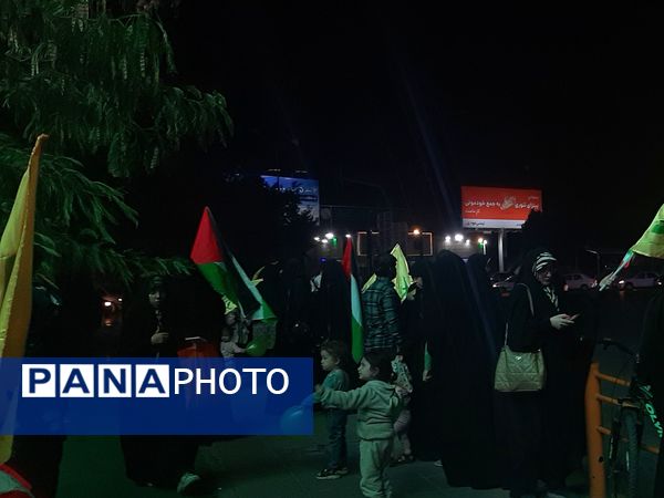 جشن وعده صادق ۲ در میدان فلسطین مشهد