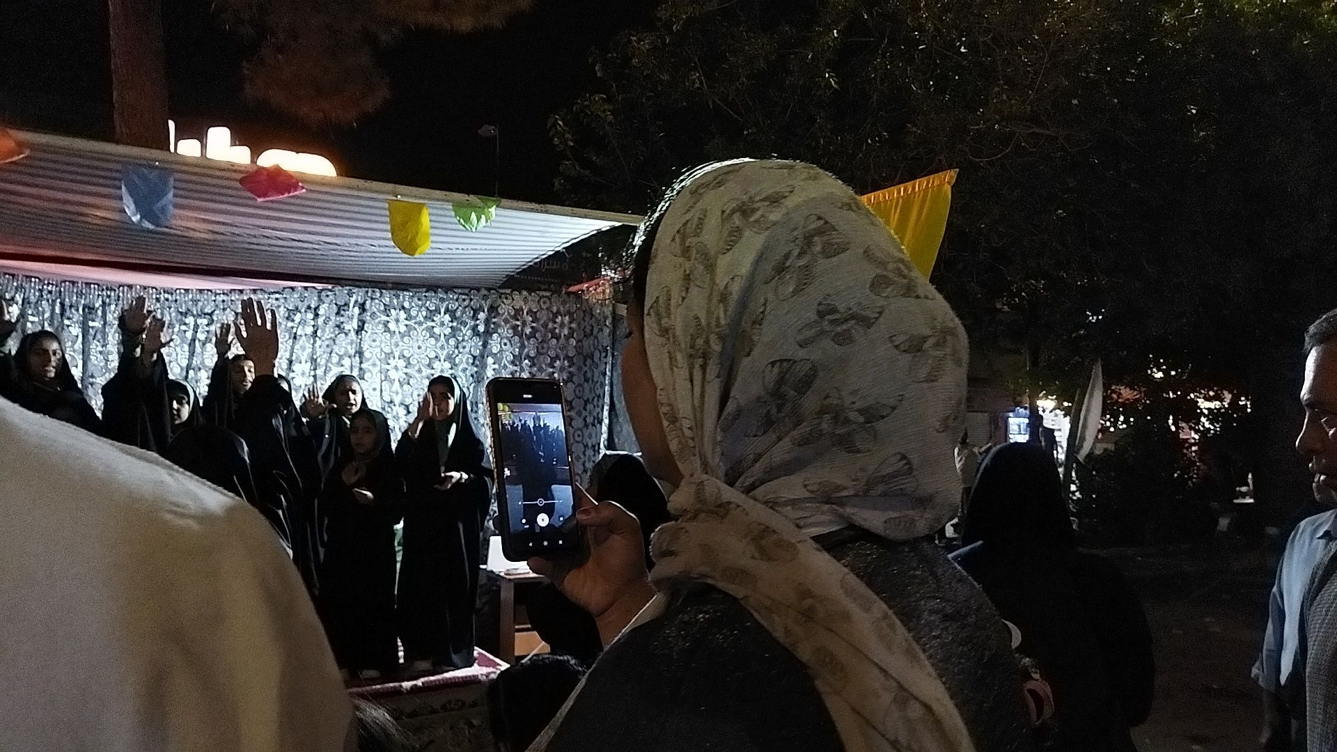 موکب مسجد و هئیت جوانان جان نثاران صاحب الزمان   در مهمانی کیلومتری  عید غدیر خم 