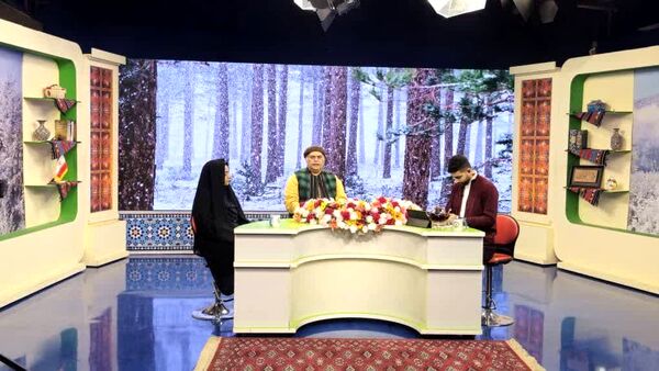 حضور مدیرکل بهزیستی گلستان به همراه داور جشنواره کاسپین در صدا و سیما گلستان