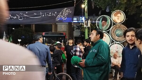 هشتاد و پنجمین شب از فعالیت چایخانه فاطمه الزهرا در قاب پانا 