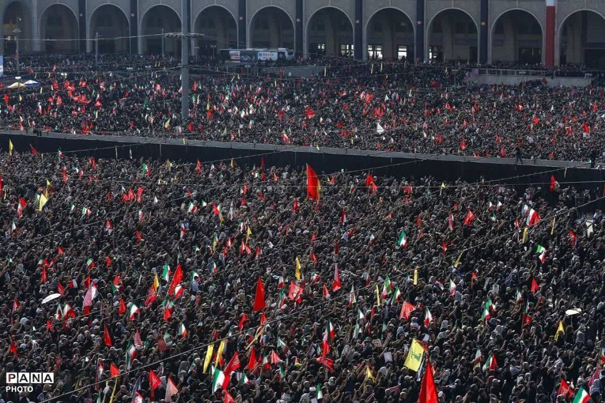 وداع با آقای شهید ایران 