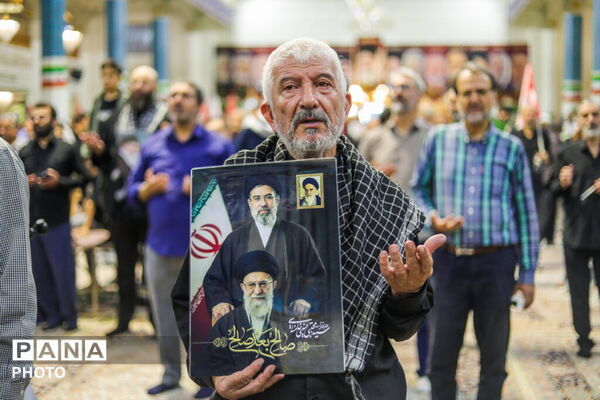 مراسم اربعین آقای شهید ایران در حرم حضرت معصومه(س)
