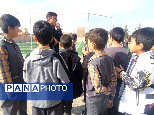 مانور زلزله در دبستان شهید پسندیده فدافن  