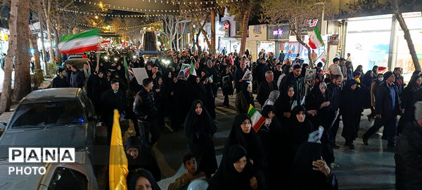 سوگواری مردم بجنورد در هفتین  شب شهادت امام شهیدشان