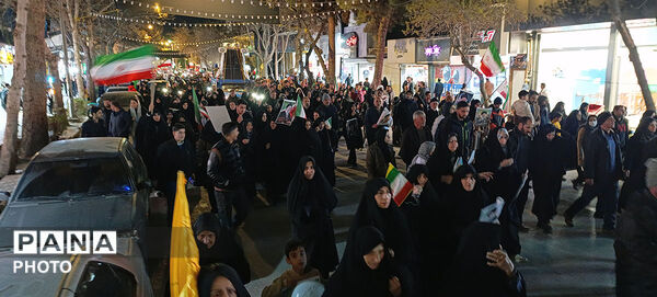 سوگواری مردم بجنورد در هفتین  شب شهادت امام شهیدشان