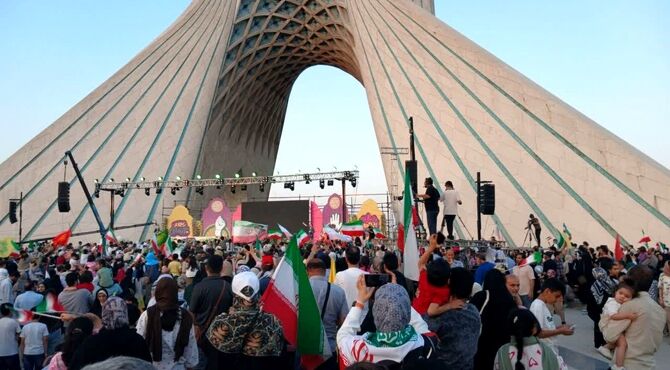 «عهد آرمانی» جشن بزرگ خانوادگی غدیر در میدان آزادی تهران
