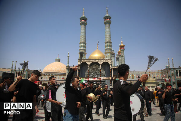 عزاداری اربعین حسینی(ع) در حرم حضرت معصومه(س)