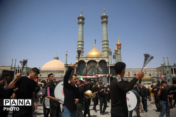 عزاداری اربعین حسینی(ع) در حرم حضرت معصومه(س)