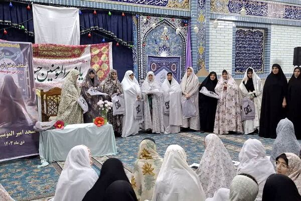 برگزاری اعتکاف دانش‌آموزی در مسجد امیرالمؤمنین(ع) باقرشهر 